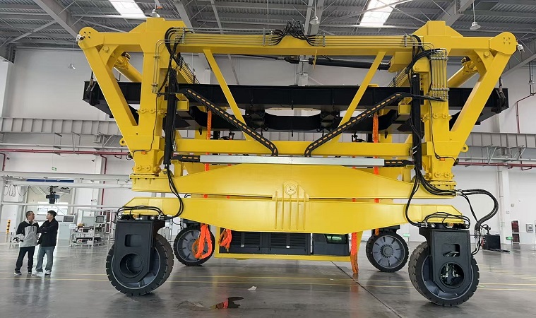 跨運(yùn)車(chē)在新能源行業(yè)中的具體應(yīng)用